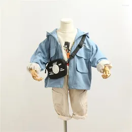 Jackets Baby Boy Clothes Spring Model Korean Style Kids Jacket Fashion All-Match Boutique 3-12 Years Old Toddler Girl Coat