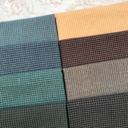 DIY Japan Little Cloth Group Yarn-dyed Fabric,for Sewing Handmade Patchwork Quilting ,grid Stripe Dot 50x70cm Suede Fabric