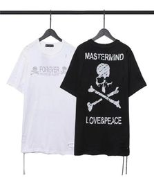 Men039s TShirts Summer Style Mastermind World Hole Tshirt Quality Oversized Skull Print Tee Tops MMJ Men Women Short Sleeve T9517890