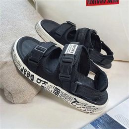 Casual Shoes Fabric 36-44 Slippers For Home Man Size 48 Sandal Summer Sneakers Men Novelty 2024 Sports Play Latest Workout YDX2