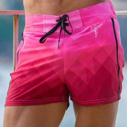 Men's Shorts Men Summer Shorts Quick Dry Running Shorts 2022 Men Casual fitness shorts gyms Bodybuilding Joggers shorts Board Short Bottoms J240522