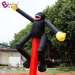 Simulation cartoon inflatable gorilla dance star gas model simulation diamond large cartoon mall scenic area model