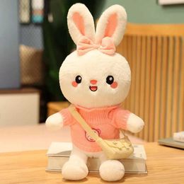 Plush Dolls 45cm Cartoon Cute Rabbit Cosplay Dress Up Plush Toys Stuffed Lovely Animals Doll Soft Baby Pillow for Kids Girls Birthday Gift H240521 QLA3