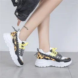 Fitness Shoes 2024 Women Casual Basket Flock Platform White Sneakers Lace-Up Sewing Wedges Lover For Zapatos Mujer C011