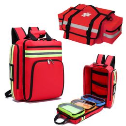 First Aid Medical Bag Emergency Backpack Large Capacity Sorted Storage Survival Kits Waist Tool Bags Outdoor Safety Equipment