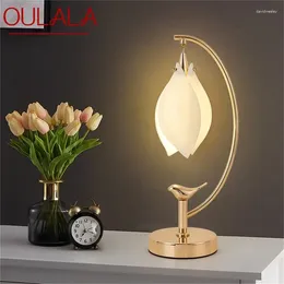 Table Lamps OULALA Postmodern Lamp Creative LED Desk Light For Home Living Bedroom Bedside Decoration