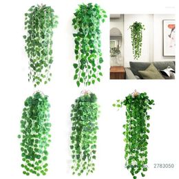 Decorative Flowers Artificial Hangings Plant Large Faux For Home Garden Wedding Party Indoor Outdoor Decorations