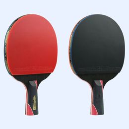 1 Pc Single Professional Training Carbon Table Tennis Bat Racket Ping Pong Paddle Fiber And Rubber 240511