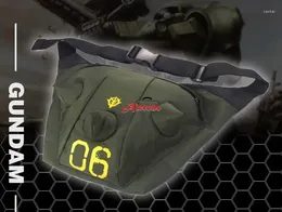 Backpack GUNDAM Tiger Zaku Cosplay Shoulder Armour Bag Single Crossbody Waist Multipurpose Bags