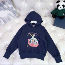 Top designer baby clothes kids hoodies Cartoon spacecraft pattern print child sweater Size 100-150 CM sweatshirts for boys girls Aug25