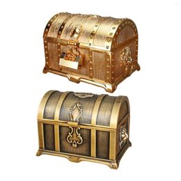 Jewelry Pouches Vintage Treasure Box Organizer Gift Holder Case For Valentine Wedding Birthday