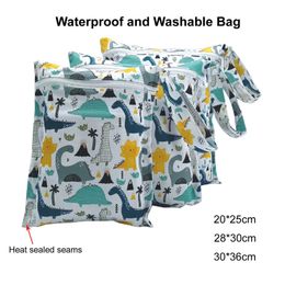 Diaper Bags 3 waterproof and washable bags suitable for travel storage strollers daycare baby diapers yoga beach swimming pool d240522