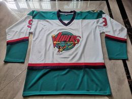 Hockey jerseys Physical photos Detroit Vipers Gordie Howe Men Youth Women High School Size S-6XL or any name and number jersey