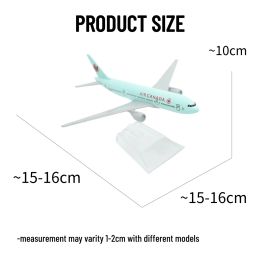 Scale 1:400 Metal Aeroplane Replica A320 A330 A380 B747 B777 Airlines Boeing Airbus Model Diecast Aircraft Miniature Toy for Boys
