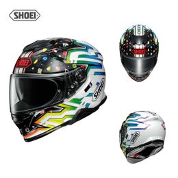 AA Designer Helmet SHOEI Full Helmets Jingxing Motorcycle Anti Mist GT-Air2 Dual Lens Cycling Cruise Bike Four Seasons