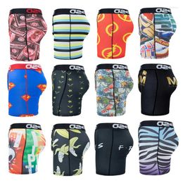 Underpants Sexy Men Underwear Boxershorts Fashion Print Man Panties Innerwear Mens Boxer Trunks Male Boxers Briefs