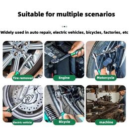 1/4" 3/8" 1/2" Ratchet Spanner Automotive Mechanic Tool Box Set Garage Car Repair Socket Wrench Set Hand Tools
