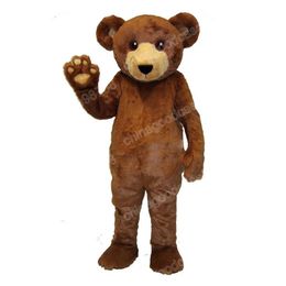 Performance plush teddy bear Mascot Costume Top Quality Christmas Halloween Fancy Party Dress Cartoon Character Outfit Suit Carnival Unisex Outfit