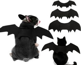 Newest Halloween Pet Bat Wings Small Large Dog Cat Bat Costume Clothing Pet Accessories Batman Cosplay Dog Clothes8938323