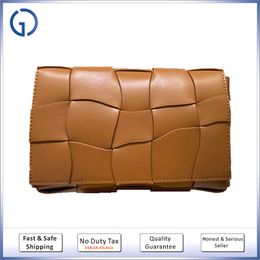 7A designer bag wave weave shoulder bag fashion crossbody handbag pillow bag genuine leather mirror quality