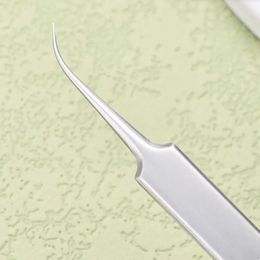 Beauty Acne Needle Clip Tweezers Oblique Mouth Clip Blackhead Acne Treatment Kit Skin Care