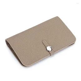 Wallets Arrival Women's Long Clutch Made Of High-quality Cowhide Leather With Large Capacity And Multi-functional Design In