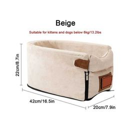 Cat Carriers Crates Houses Portable Dog Car Seat Travel Bag Safety Transport Fat free Soft Pet Supplies H240522