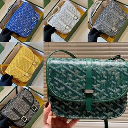 2024 New fashion bag Shoulder Designer Beedere Messenger Bags Tote Handbag gy Leather Crossbody Bag Handbags Men Women Purse Envelope Postman Wallet Saddle