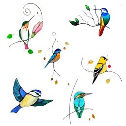 Wall Stickers DIY Birds Sticker Cartoon Mural Home Decor Room Kids Decals Wallpaper Decoration Posters Poster