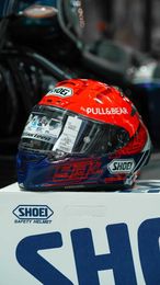 AA Designer Helmet SHOEI Full Helmets X14 Red Ant 6th Generation