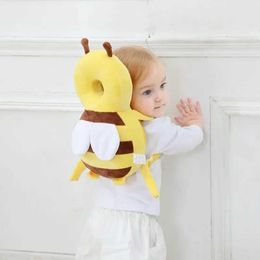 Pillows Baby protective pillow for Practising walking to prevent injury safety pad to prevent falls cartoon bee childrens pillow d240522