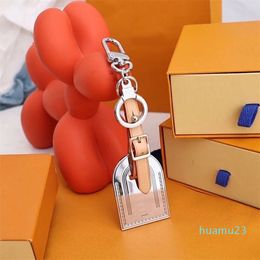 Designer Key Chain Spotlight Bag Decoration Brand Keychain Classic Car Pendant Men Women Key Rings