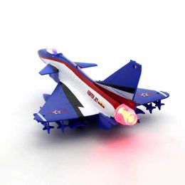 Aircraft Modle Alloy J-10 Fighter Jet Aircraft Soundtrack Return to Army Aviation Military Aircraft Model Toy Decoration Gift F543 S5452138