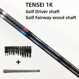 Golf Shaft TENSEI bluered 1K Drivers Wood SR R S Flex Graphite Free assembly sleeve and grip 240513