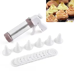 Baking Tools 20pcs Cookie Press Making Gun Biscuits Cake Mould Set Make Machine