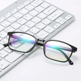Sunglasses Frames Trendy Versatile For Women Minimalist Fresh Eyeglass Frame Decorative Flat Lenses Suitable Men Match Finished Myopia