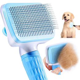 Dog Grooming hair brush cat dog beauty and care comb used for long pet cleaning shower products H240522