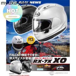 Brand 1to1 original fora da estrada ARAI CACAÇÃO Trendência de alta qualidade Capacete de motocicleta japonês original RX-7x Capacete de segurança de capacete RX-7x de tamanho grande capacete de segurança
