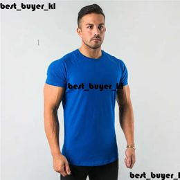 Designer T Shirt New Stylish Plain Tops Fitness Mens T Shirt Short Sleeve Comfortable Muscle Joggers Bodybuilding Tshirt Male Gym Clothes Slim Fit Summer Top 226