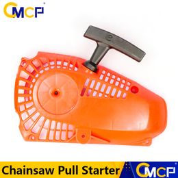 CMCP Pull Starter For 2500 25CC Chainsaw Brush Cutter Parts Garden Tools Gasoline Recoil Starter Lawn Mower Accessories