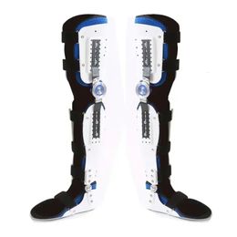 Adjustable Knee Ankle Foot Orthosis Support Lower Limbs Brace Fracture Protector Leg Joint Support Ligament Rehabilitation Care 240509