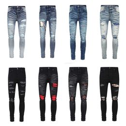 Mens Jeans Light Blue Dark Grey Italian Brand 2024 Streetwear Denim Skinny Slim Straight Biker Jeans for Fashion Premium Quality Motorcycle Denimjoae