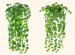 4 Styles Hanging Vine Leaves Artificial Greenery Artificial Plants Leaves Garland Home Garden Wedding Decorations Wall Decor7491870