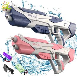 Sand Play Water Fun Space Large-capacity Full Automatic Gun Fantasy Fights Shooting Game Summer Outdoor Beach Toys For ldren Kid Gift H240522