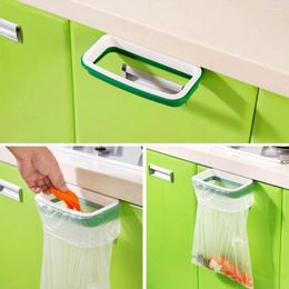 Kitchen Storage Hanging Cabinet Door Trash Rack Style Garbage Bags Organizer The Goods For Keuken