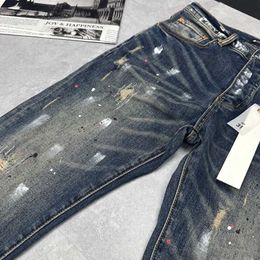 Purplebrand Fashion Mens Jeans Cool Style Luxury Designer Denim Pant Distressed Ripped Biker Blue Jean Slim Motorcycle Chd2308291 Skywings4d0r