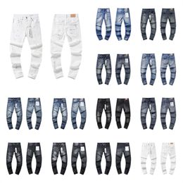 purple jeans Designer Mens Jeans Pants Sweat pant Fashion Men's Women's Couple Loose Versatile Casual Pants Straight