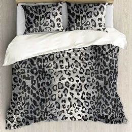 Bedding sets Leopard Comforter Set Quilt with 1 and 2 cases for Kids Bedroom All Season Full Queen Size H240521 GJLM