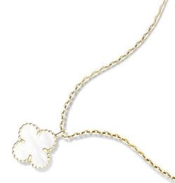 new fashion high quality designer high jewelry necklace luxury fourleaf clover pendant birthday valentine039s day gift jewelry8203297