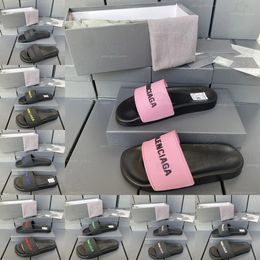 2024 Fashion slipper sliders Paris slides sandals slippers for men women Hot Designer New unisex Pool beach flip flops
